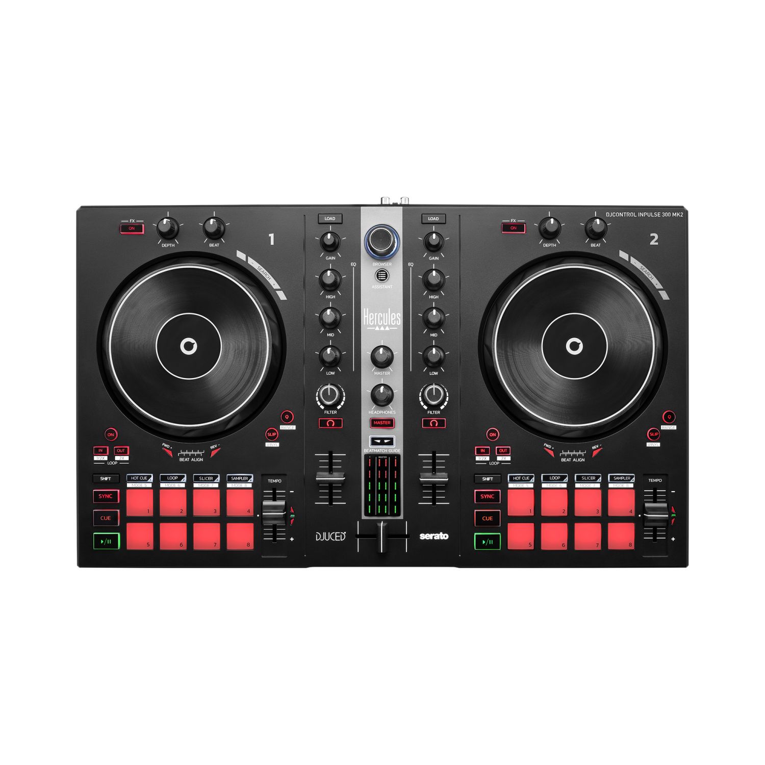 Se Hercules DJ Control Inpulse 300 - MK2 hos Allround Musik